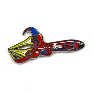 Enamel Pin Custom Lapel The David Bowie Starship Pin - Music Pin